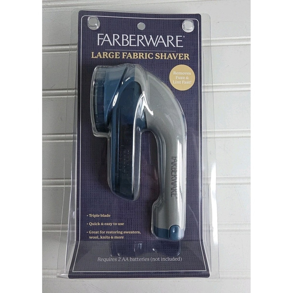 Faberware Fabric Shaver Electric Lint Shaver Large Removes Lint And Fuzz Fast.